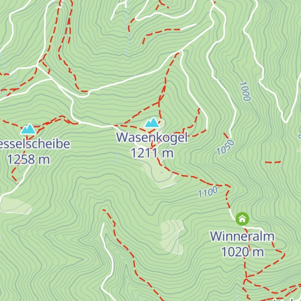 Map of Holzeralm