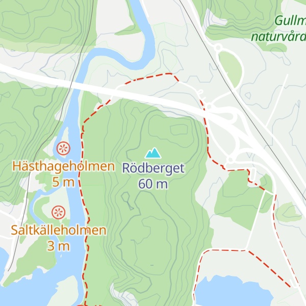 Map of Rödberget