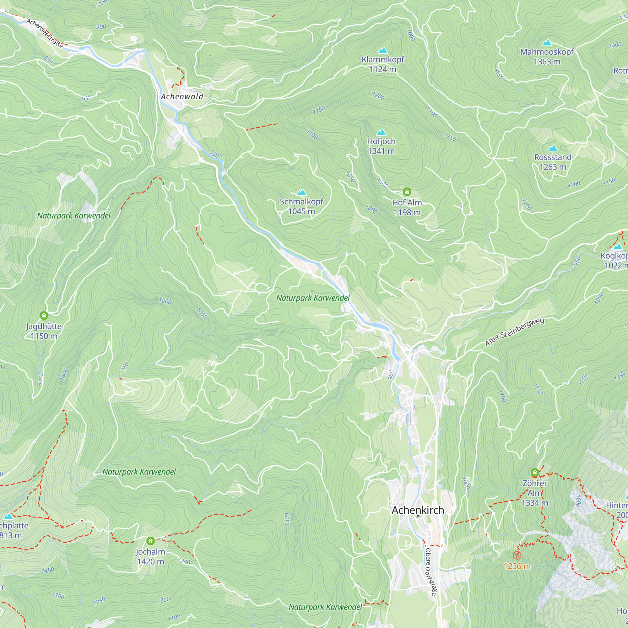 Hohenwart map