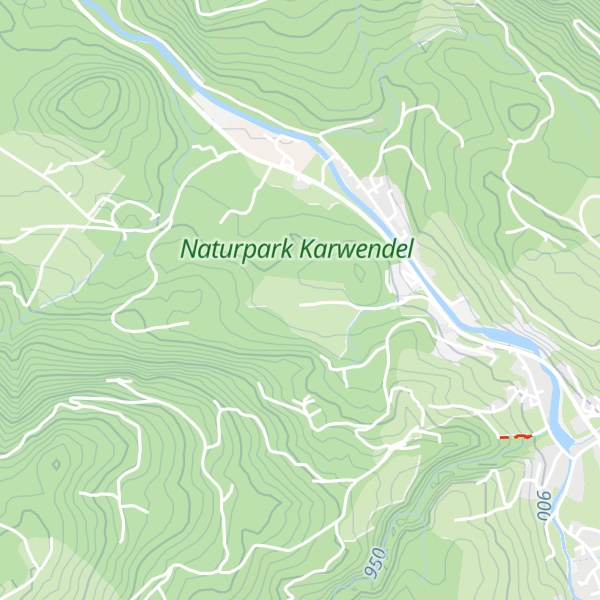 Map of Hohenwart