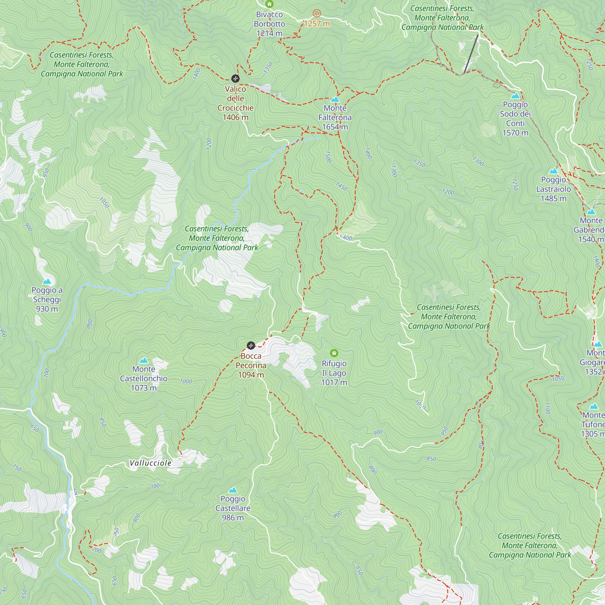 Rifugio Vitareta map
