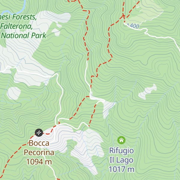 Map of Rifugio Vitareta