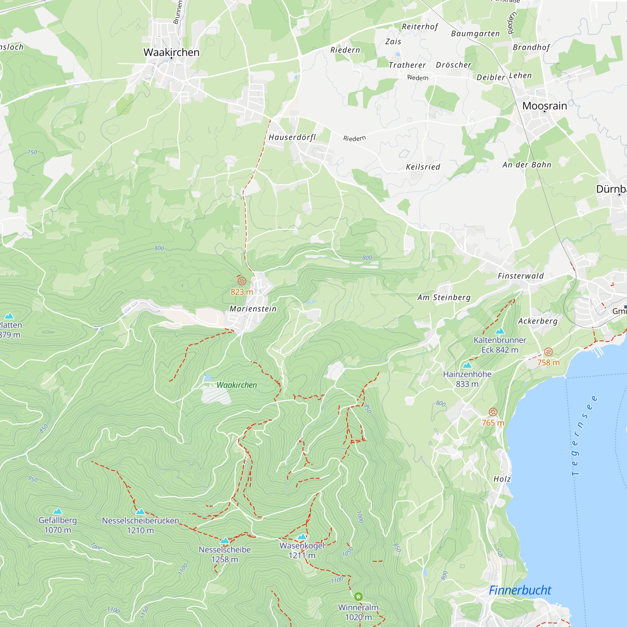 Margarethenhof map