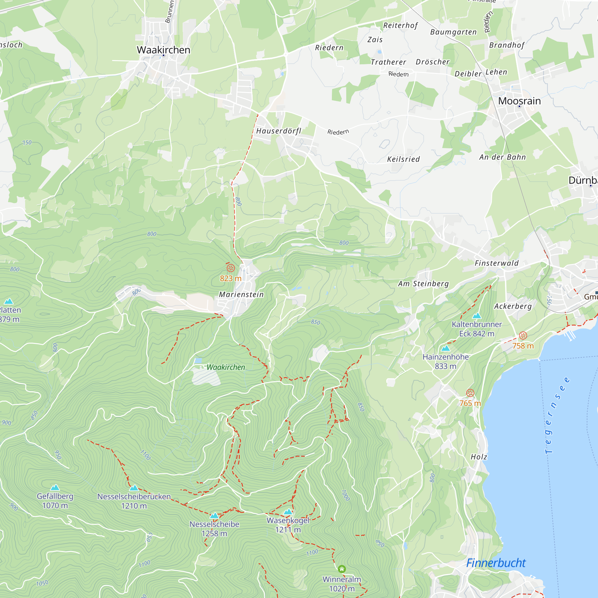 Margarethenhof map