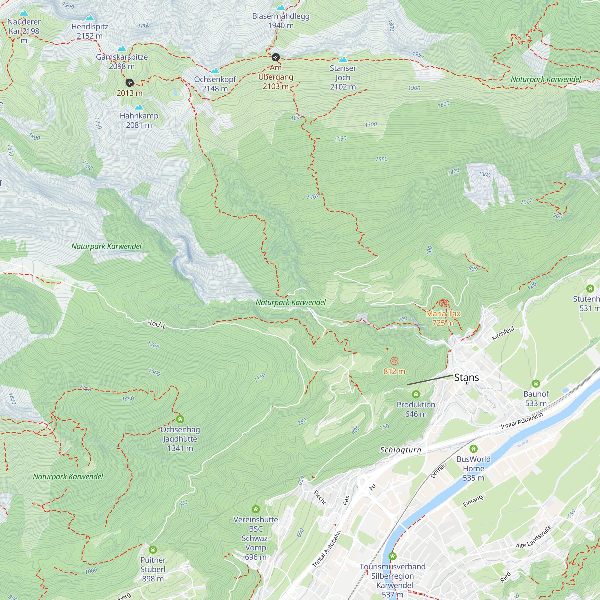 Wallfahrtseinkehr St. Georgenberg map