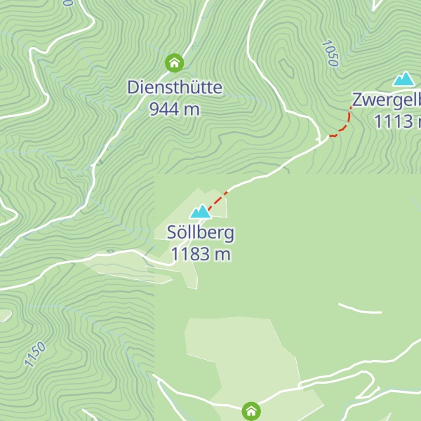 Map of Wachselmoosalm