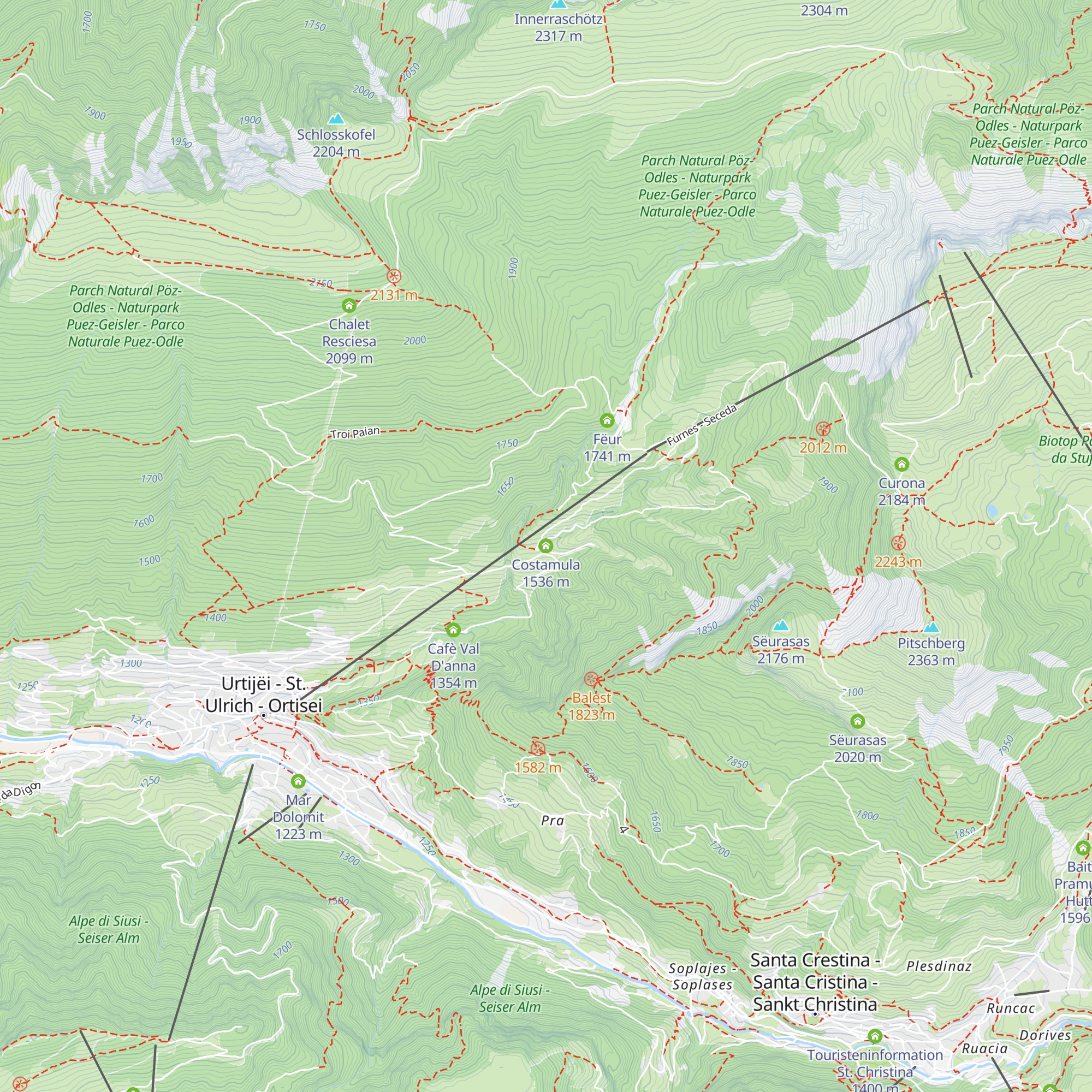 Costamula map