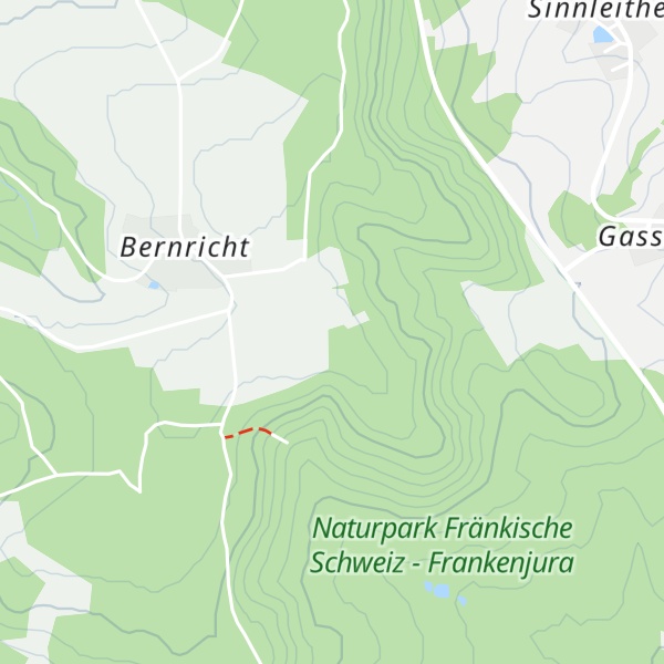 Map of Bernrichter Hütte