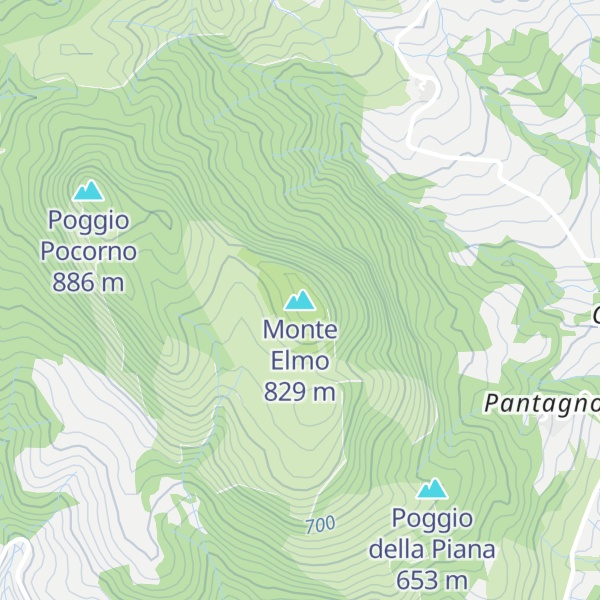 Map of Monte Elmo
