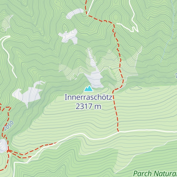 Map of Innerraschötz