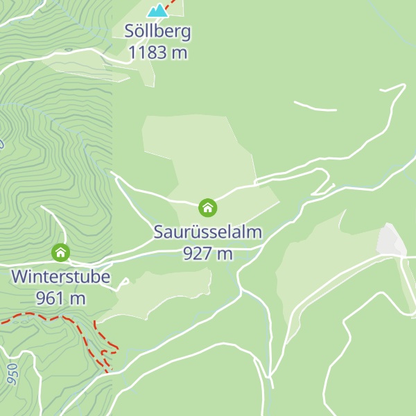 Map of Saurüsselalm