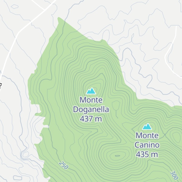 Map of Monte Doganella