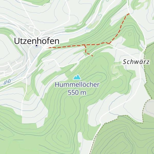Map of Hummellöcher