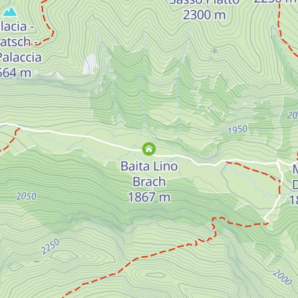 Map of Baita Lino Brach