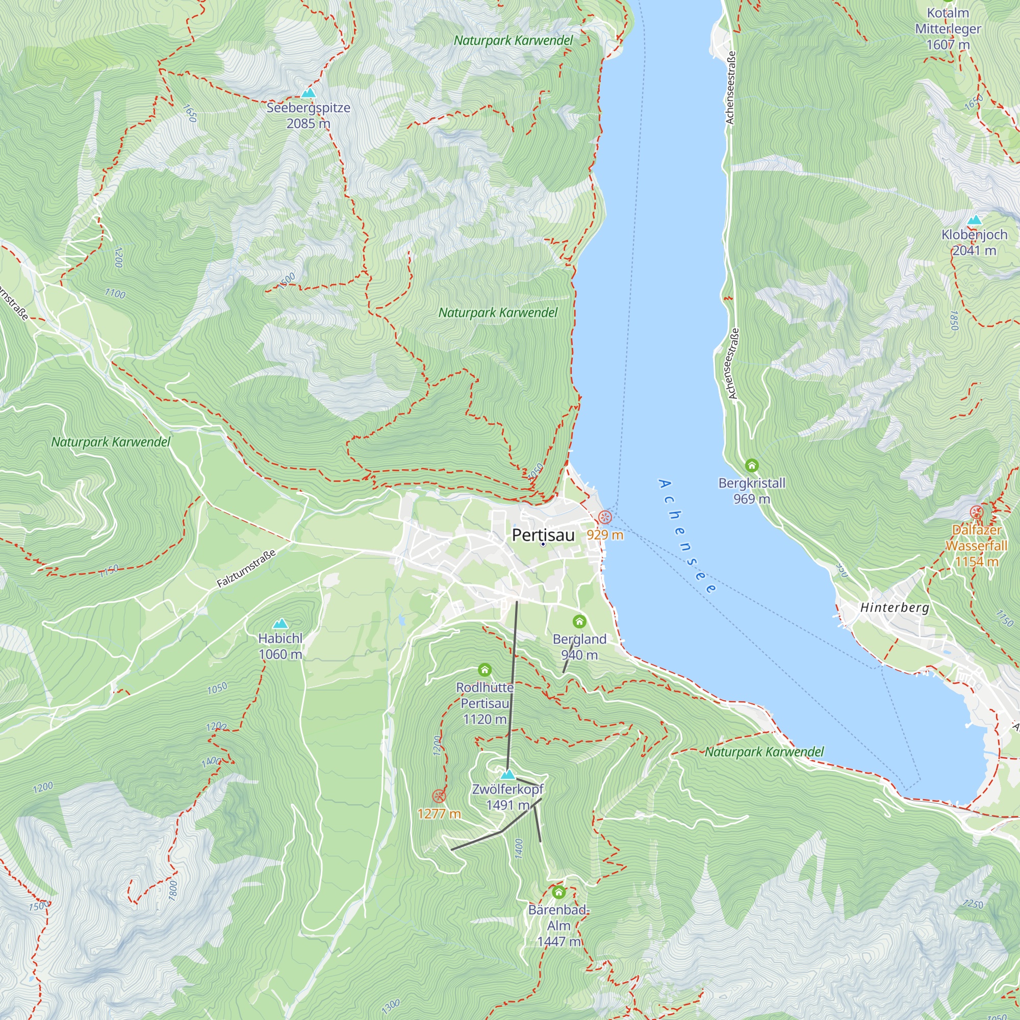 Verwöhnhotel Kristall Wellness-Alm map