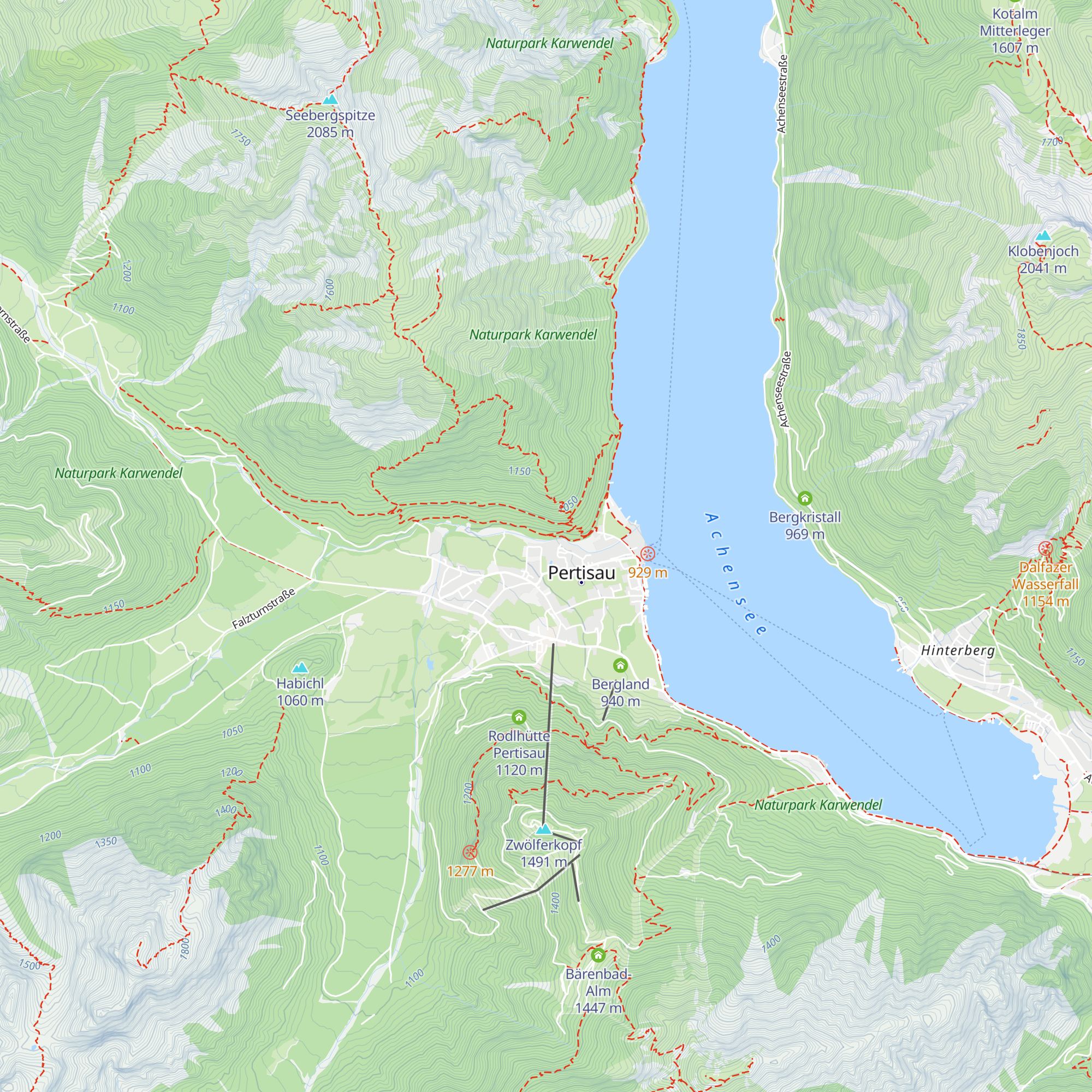 Verwöhnhotel Kristall Wellness-Alm map
