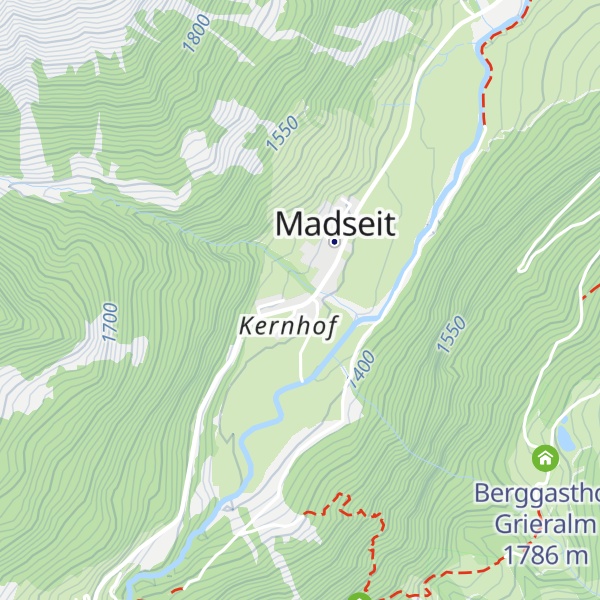 Map of Berghaus Suites