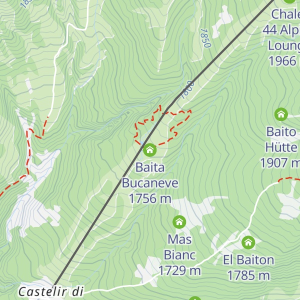 Map of Baita Bucaneve