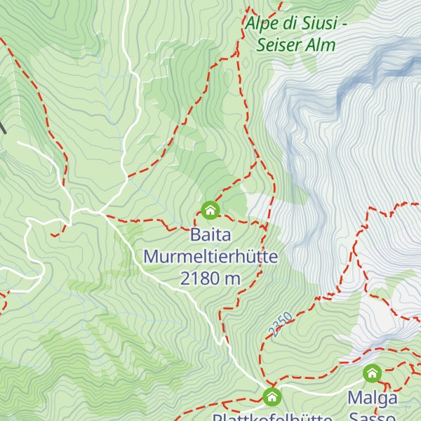 Map of Baita Murmeltierhütte