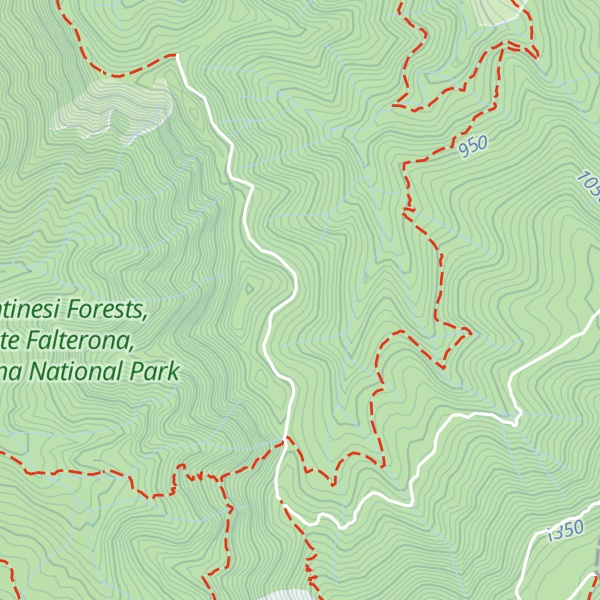 Map of Capanno di Citerna