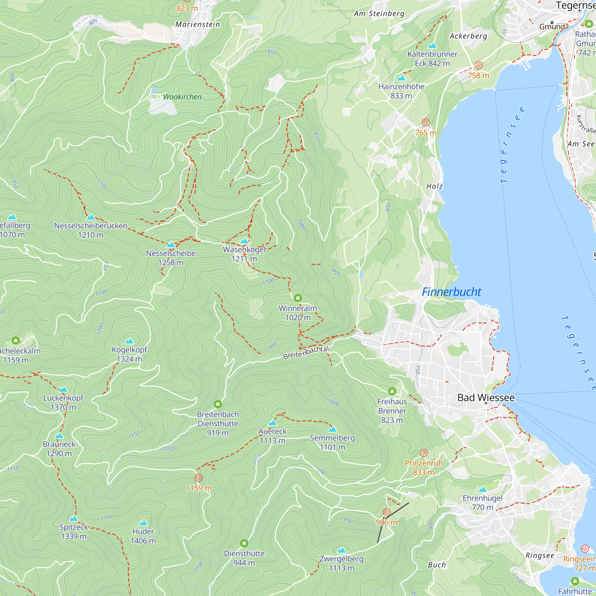 Winneralm map
