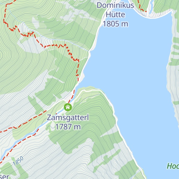 Map of Zamsereck