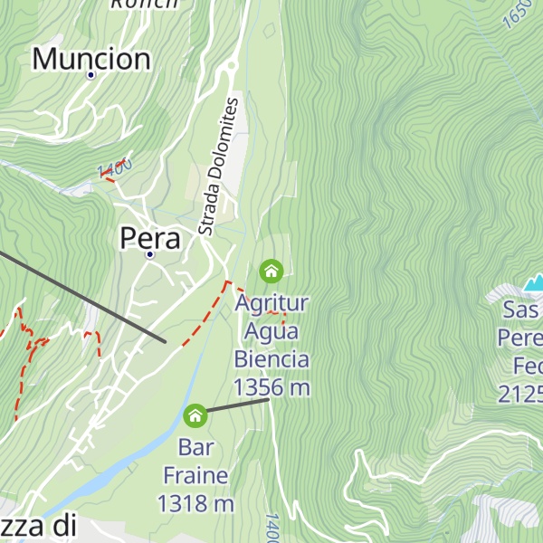 Map of Agritur Agua Biencia