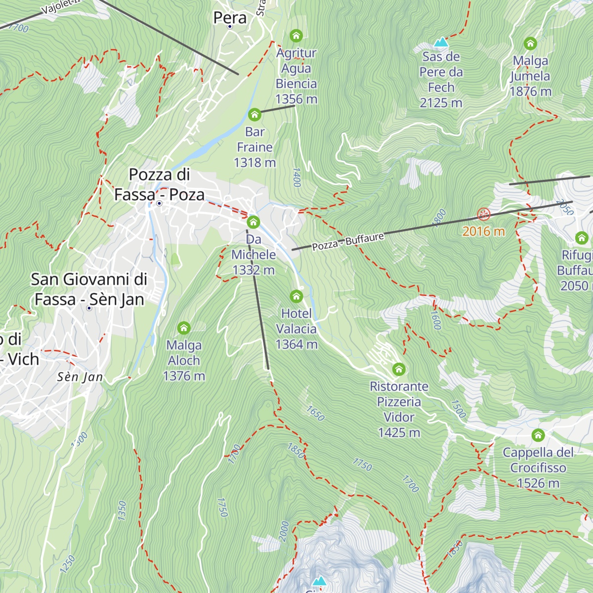 Hotel Valacia map