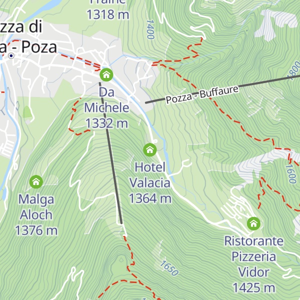 Map of Hotel Valacia