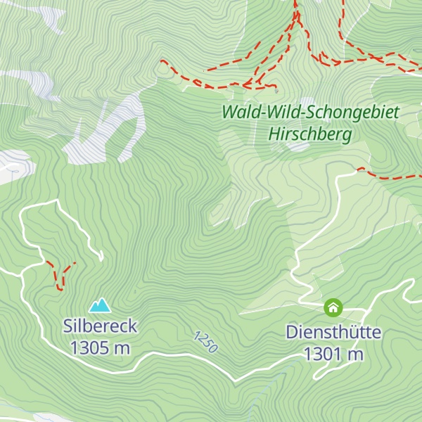 Map of Silberkopf