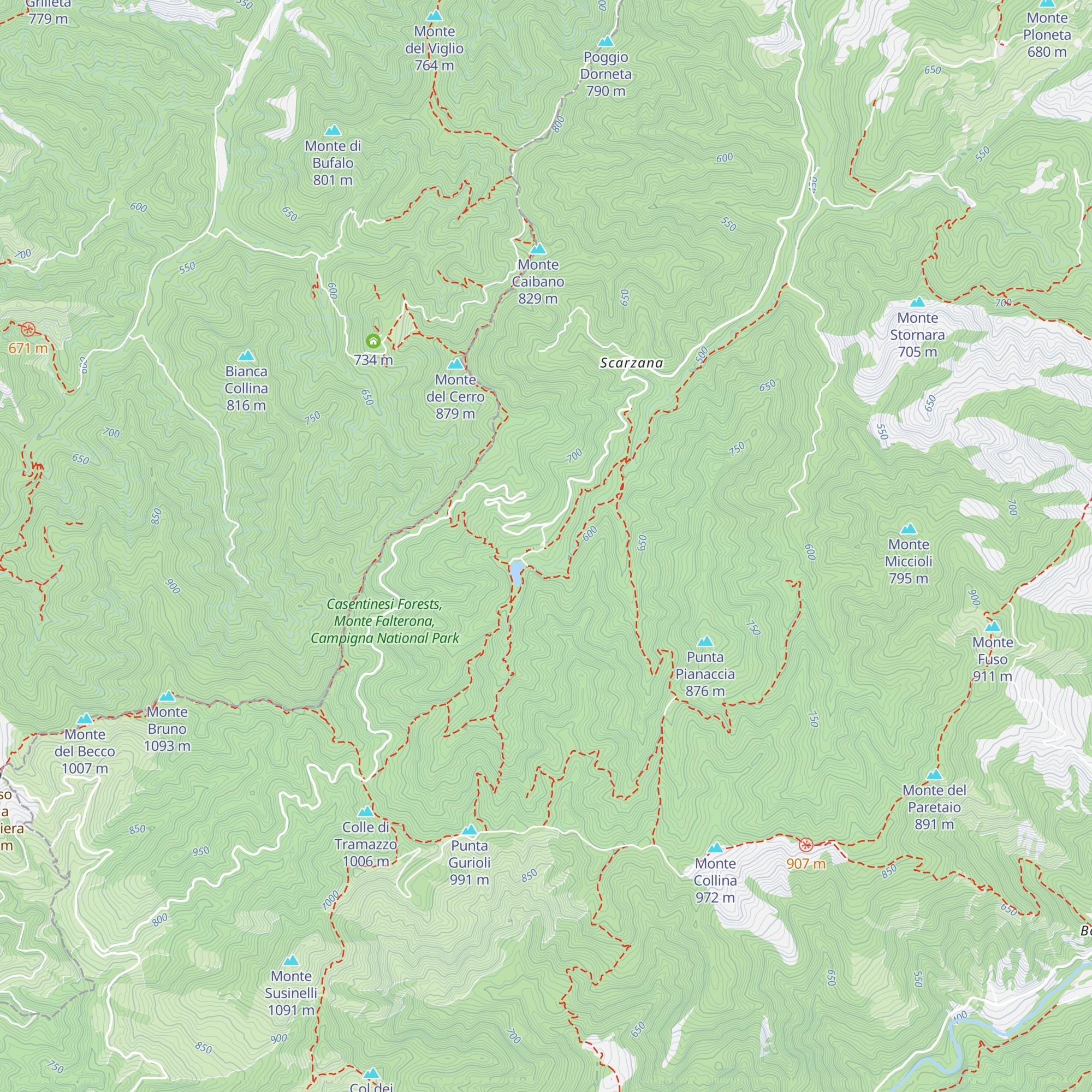 Rifugio Casa Ponte map