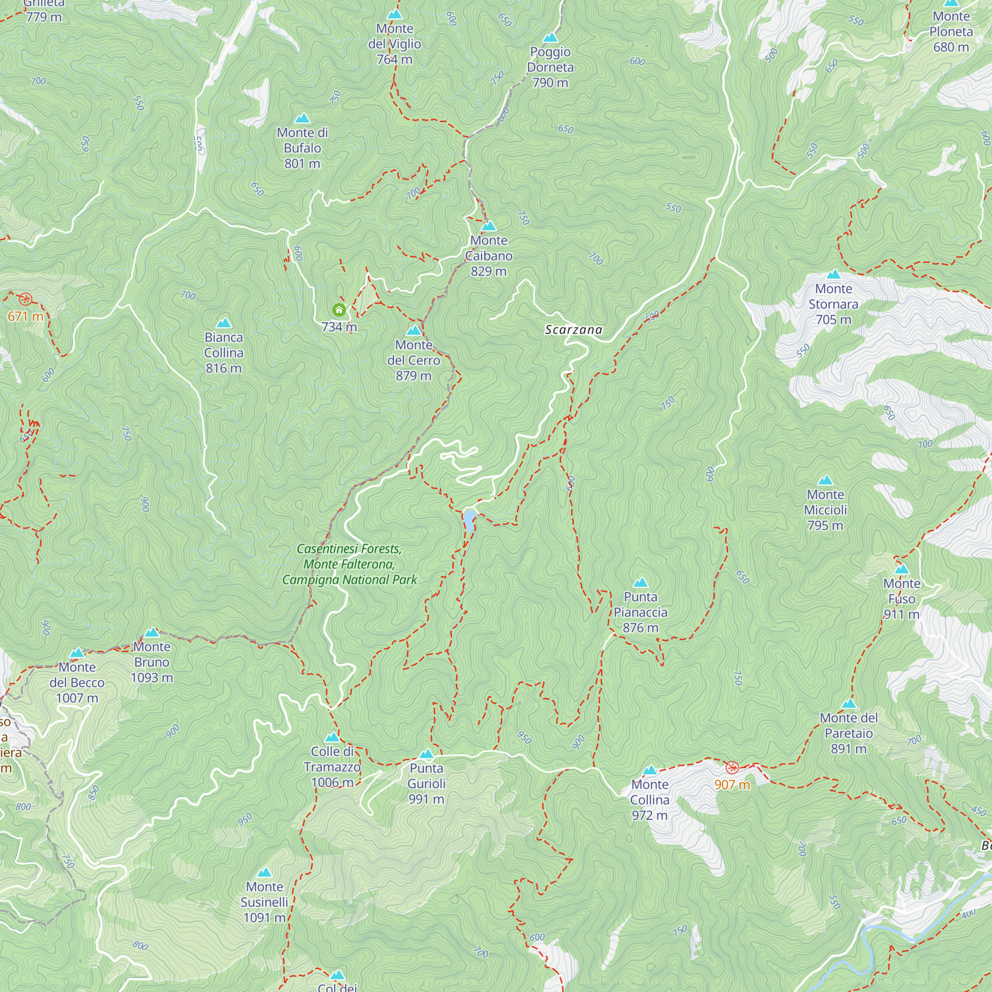 Rifugio Casa Ponte map