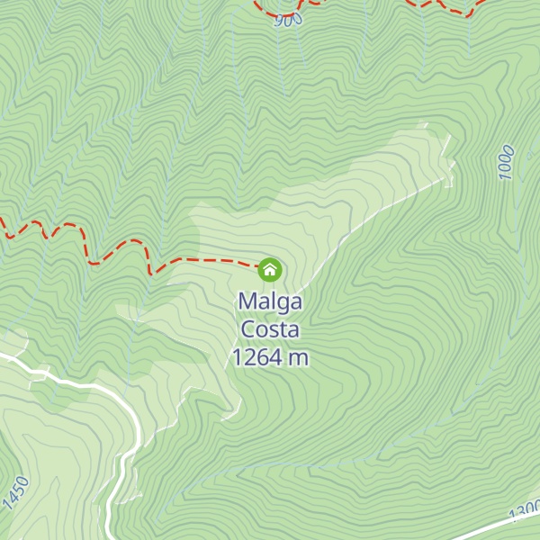 Map of Malga Costa