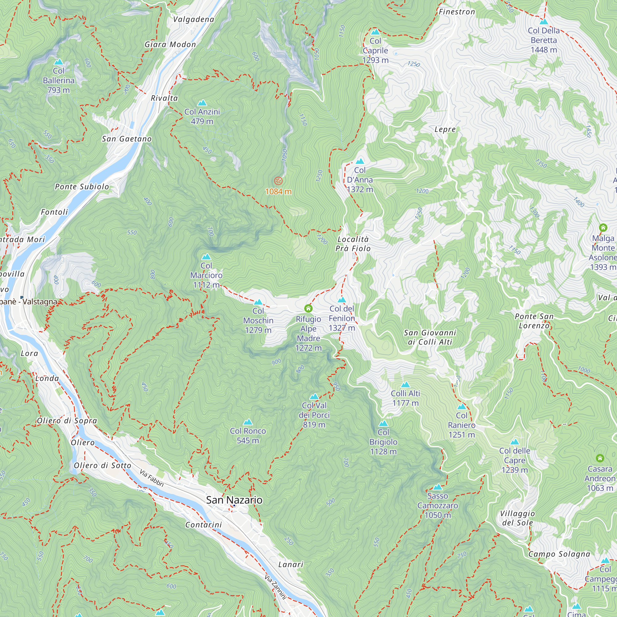Rifugio Alpe Madre map