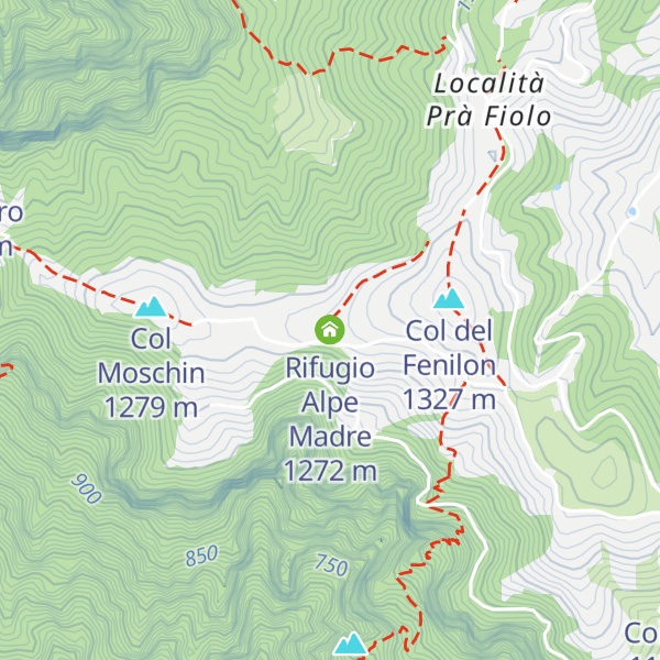 Map of Rifugio Alpe Madre