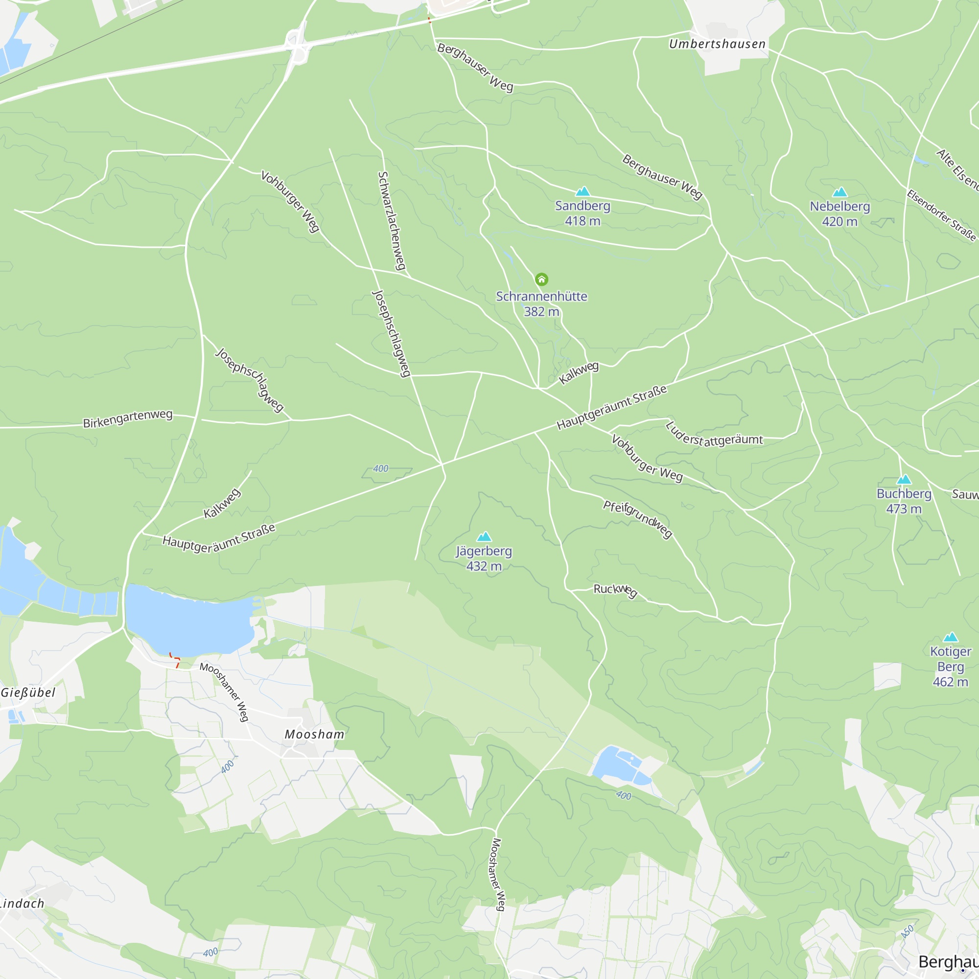 Jägerberghütte map