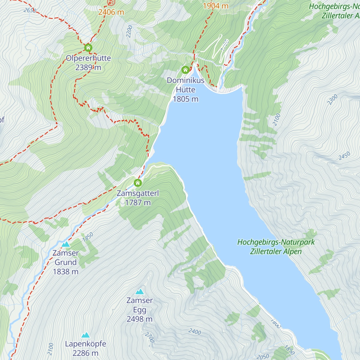 Fischerhütte map