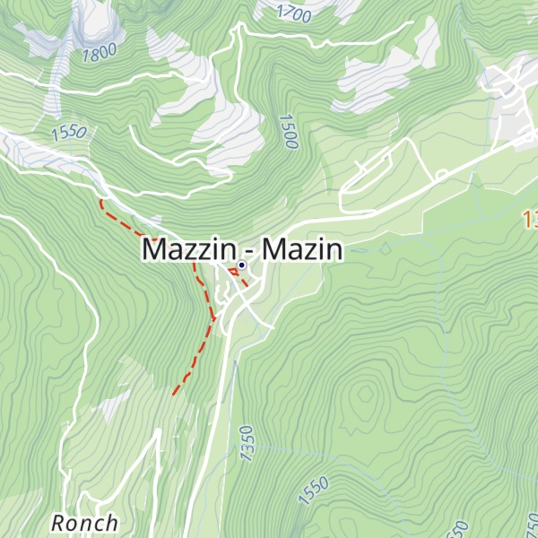 Map of Ufficio Turistico APT Fassa