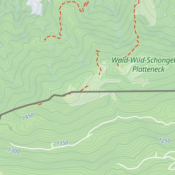 Map of Platten-Alm