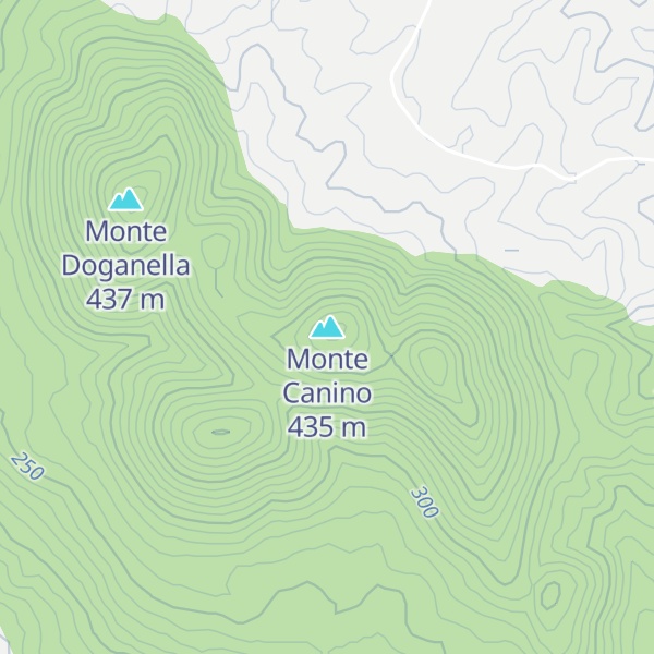 Map of Monte Canino