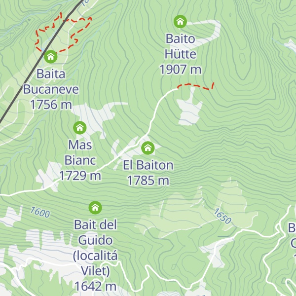 Map of El Baiton