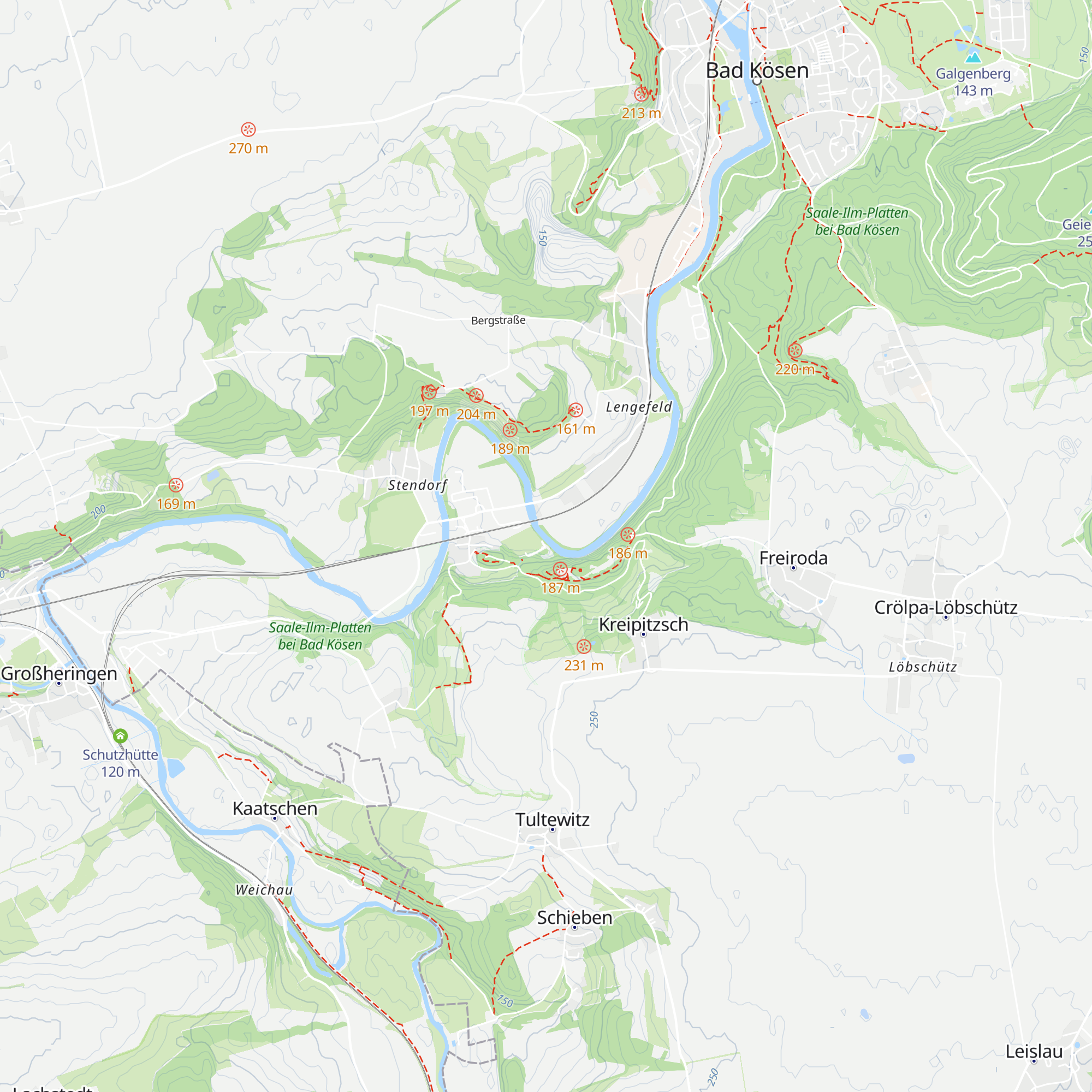 Blockhütte map