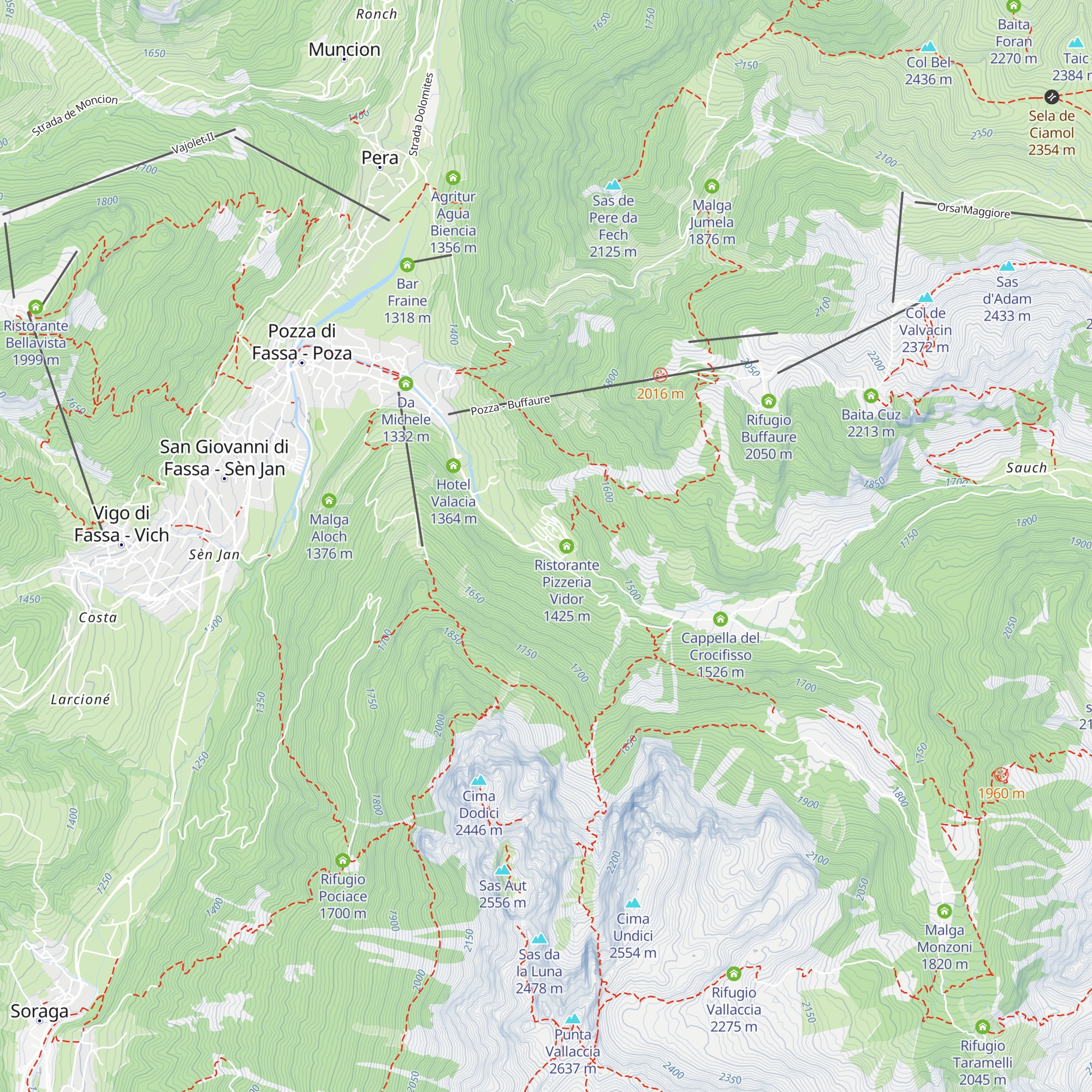 Ristorante La Soldanella map