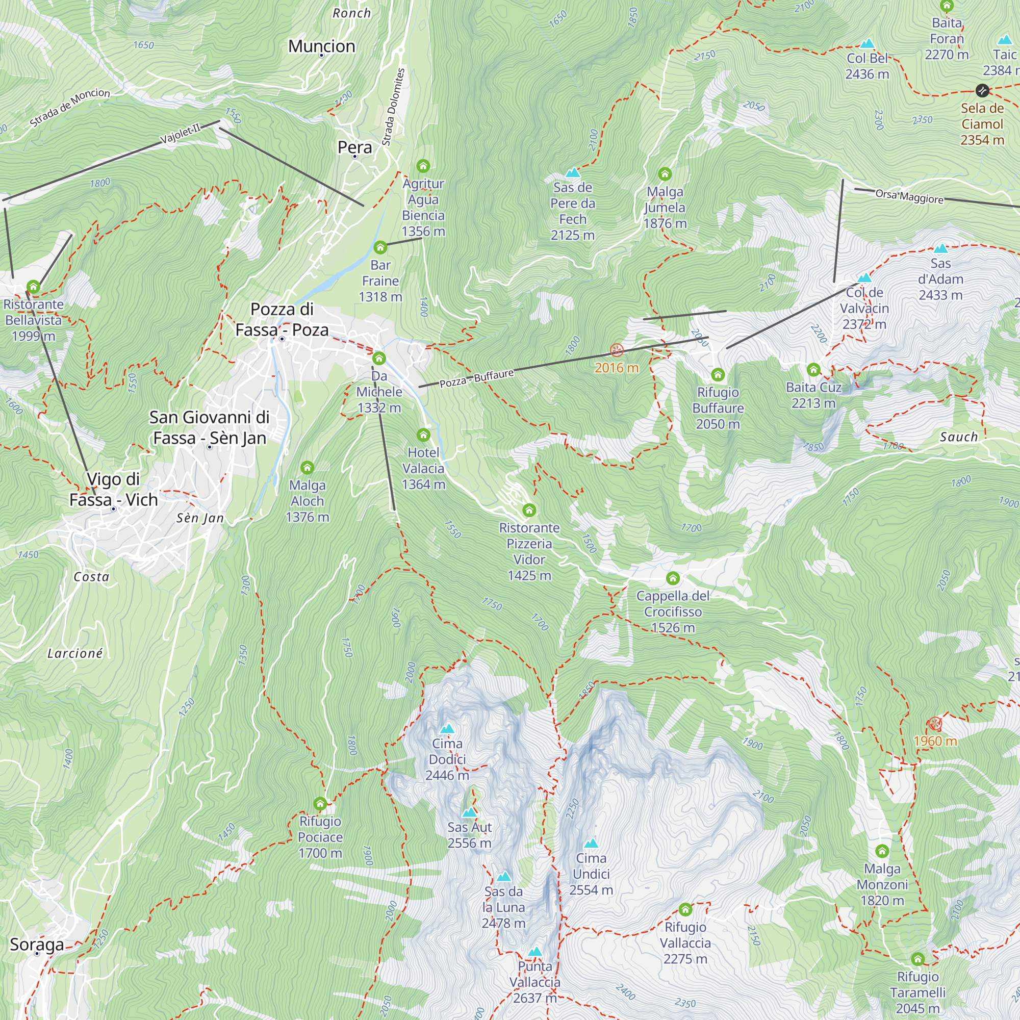Ristorante La Soldanella map