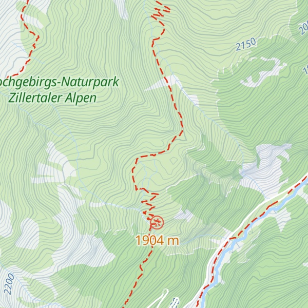 Map of Friesenbergalm