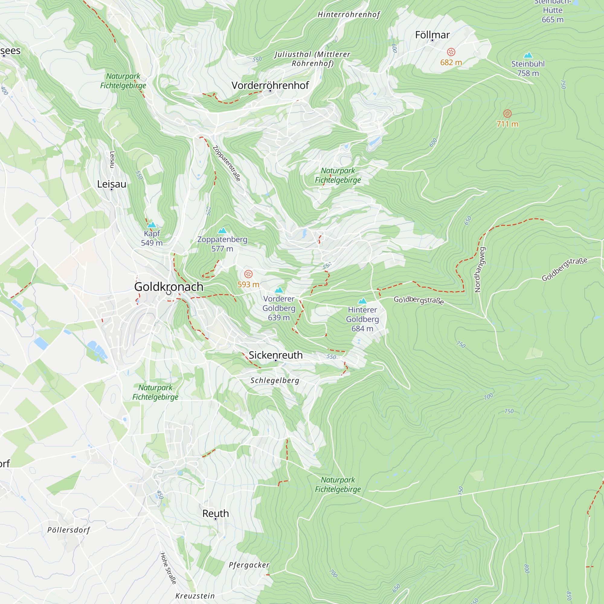 Goldwaschhütte map