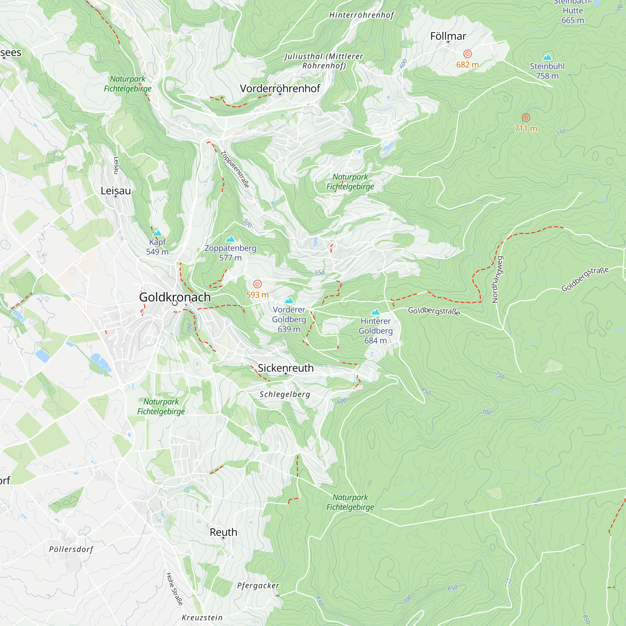 Goldwaschhütte map