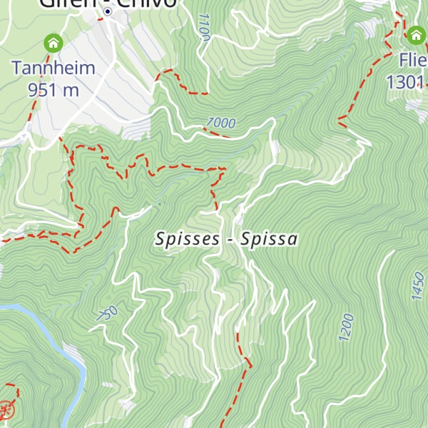Map of Badstube