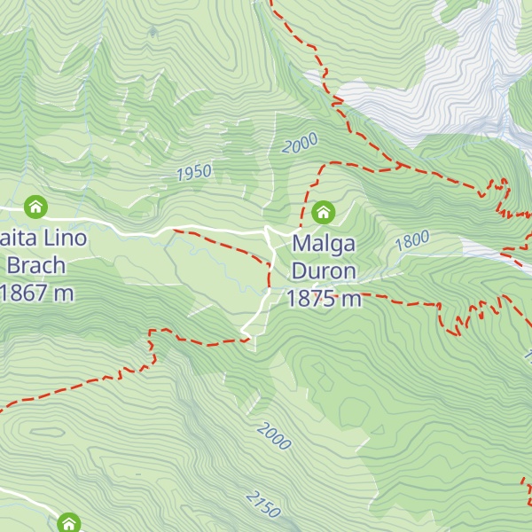 Map of Rifugio Micheluzzi