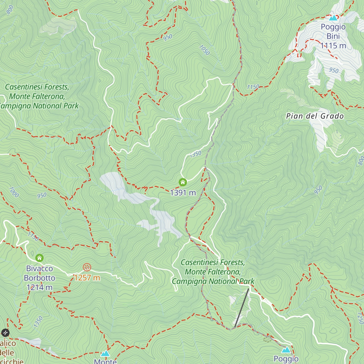 Rifugio Fontanelle map